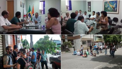 manifestação 400